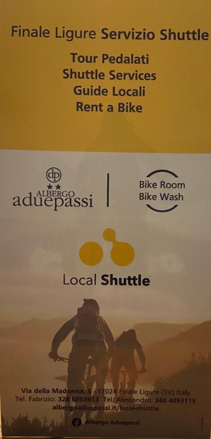 Albergo Aduepassi Finale Ligure Exterior foto